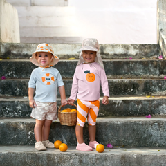 Lassig Bucket Hat UV Korumalı Şapka Orange Sea Salt