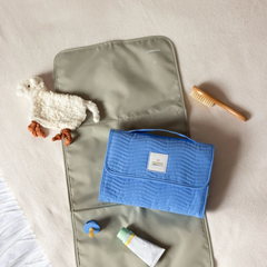Lassig Changing Pouch Bebek Alt Değiştirme Organizer XL Blue