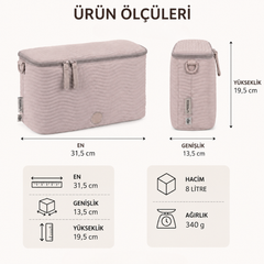 Lassig Enoa Buggy Bebek Arabası Organizer Çanta Mushroom