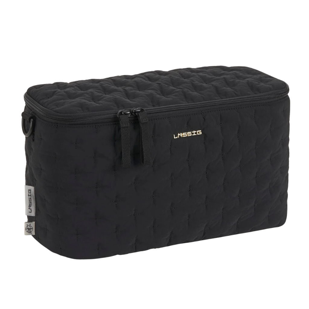 Lassig Enoa Buggy Bebek Arabası Organizer Çanta Quilted Black