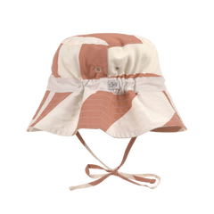 Lassig Fishing Hat UV Korumalı Şapka Stripes Clay Sea Salt