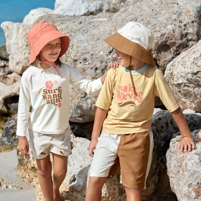 Lassig Flowers UV Korumalı Uzun Kollu Mayo Tişört Beyaz 6