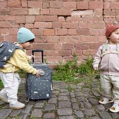 Lassig Happy Prints Çekçekli Çanta Midnight Blue