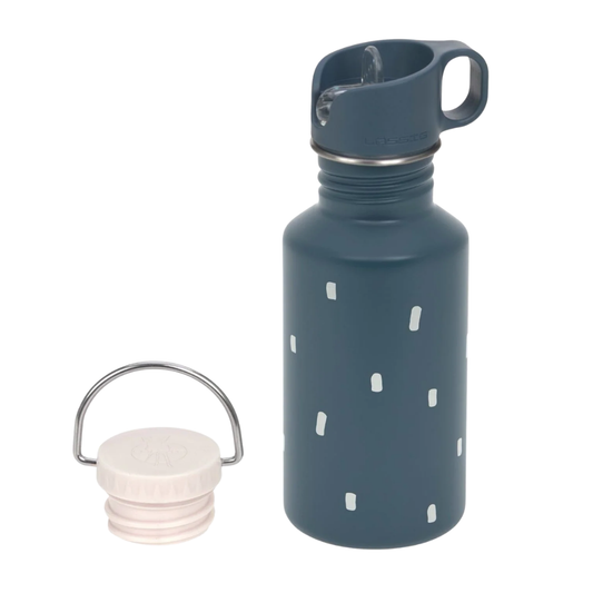 Lassig Happy Prints Çelik Matara Midnight Blue 500ml