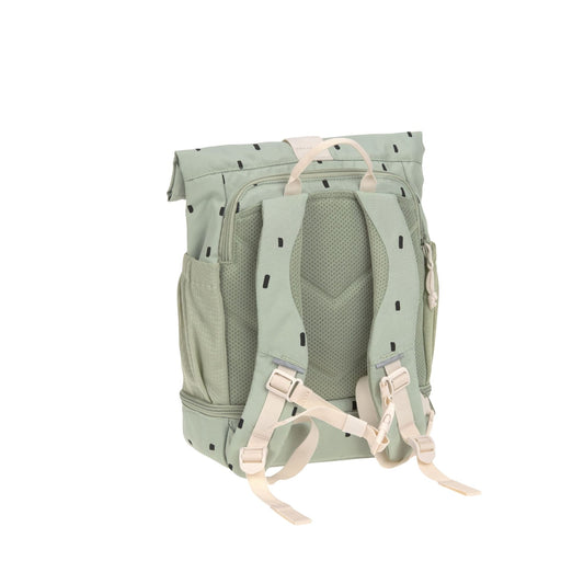 Lassig Happy Prints Mini Rolltop Sırt Çantası Light Olive