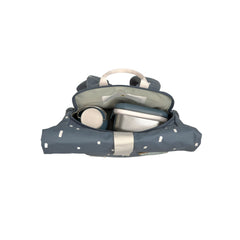 Lassig Happy Prints Mini Rolltop Sırt Çantası Midnight Blue