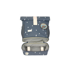 Lassig Happy Prints Mini Rolltop Sırt Çantası Midnight Blue