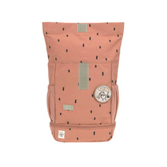 Lassig Happy Prints Mini Rolltop Sırt Çantası Caramel