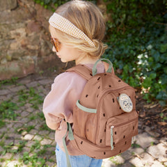 Lassig Happy Prints Mini Sırt Çantası Caramel