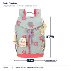 Lassig Happy Trails Mini Outdoor Sırt Çantası Flower