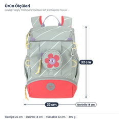 Lassig Happy Trails Mini Outdoor Sırt Çantası Up Flower