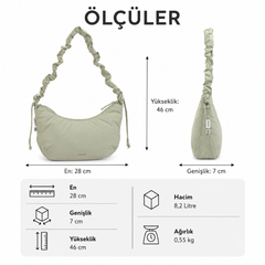 Lassig Lunua Bum Bag Up Bebek Bakım Çantası Mint