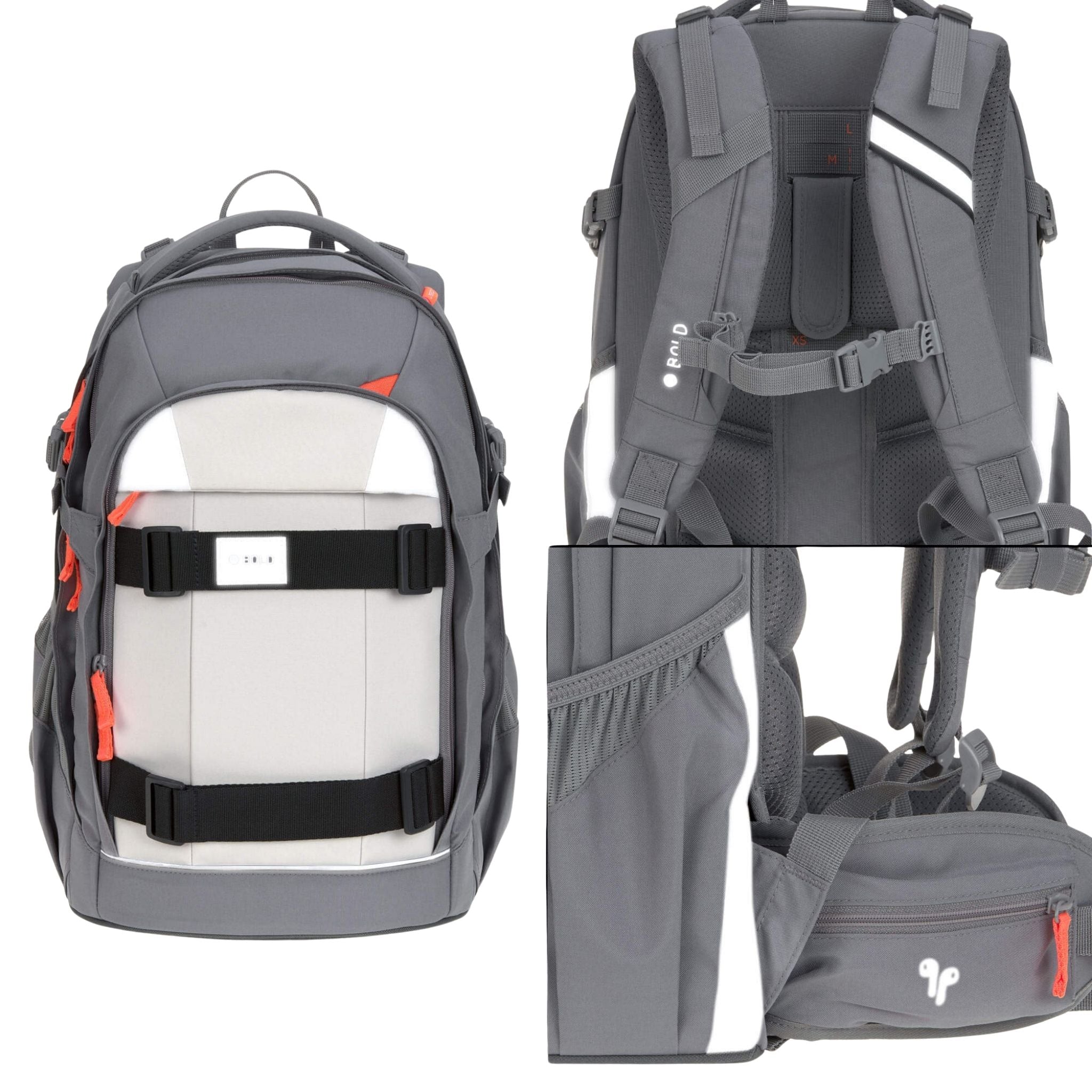 Lassig Origin Bold Sırt Çantası Anthracite Grey
