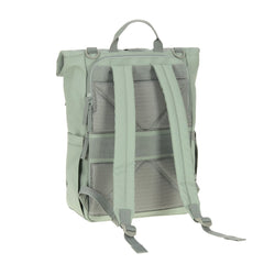 Lassig Rolltop Up Bebek Bakım Sırt Çantası Açık Yeşil 1