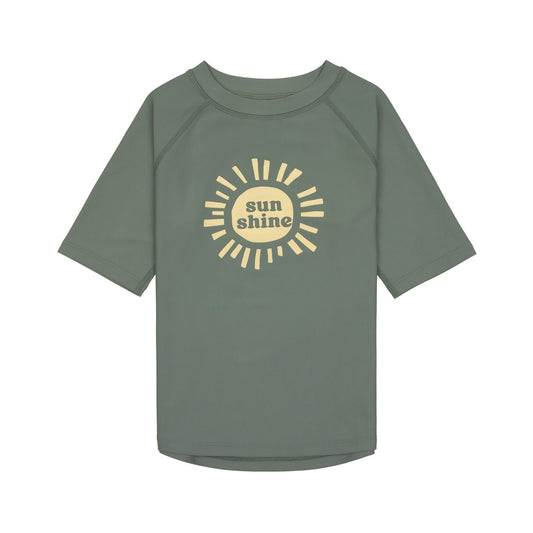 Lassig Sunshine UV Korumalı Kısa Kollu Mayo Tişört Deep Olive