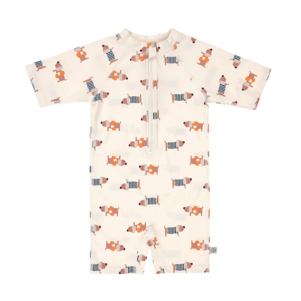 Lassig UV Korumalı Mayo Beach Dog Orange Dark Sea