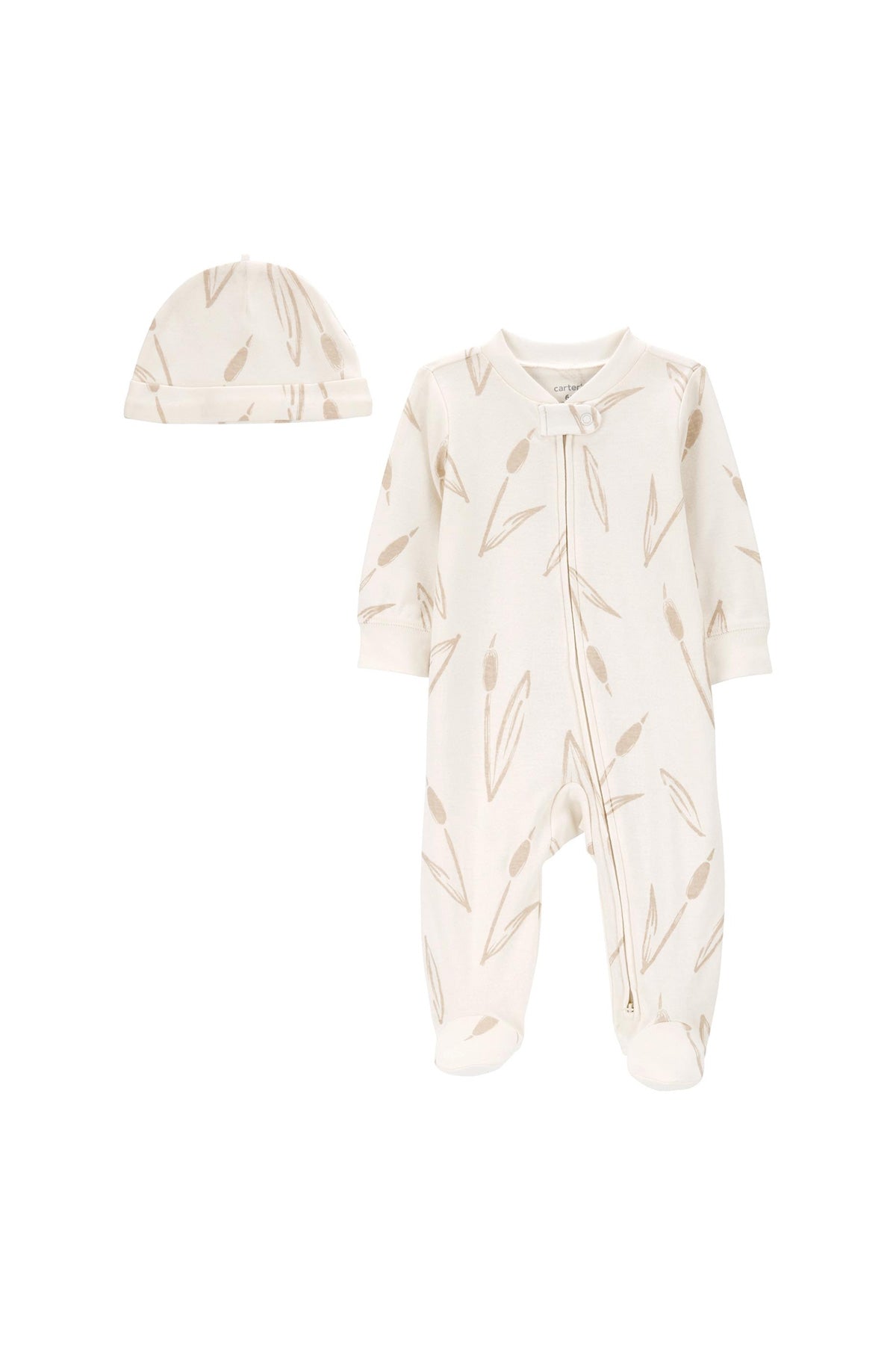 Layette Bebek 2'li Tulum Şapka Set