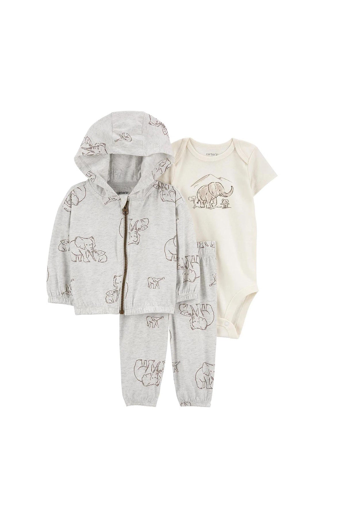 Layette Bebek 3'lü Hırkalı Set