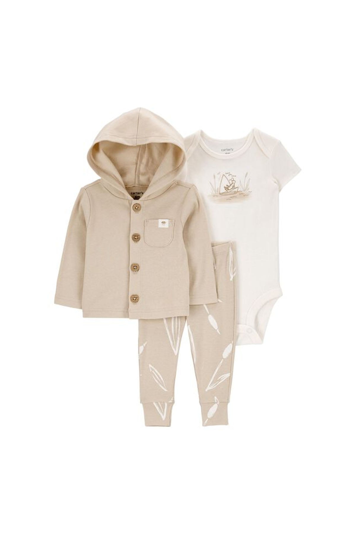 Carter's Layette Bebek 3'lü Hırkalı Set