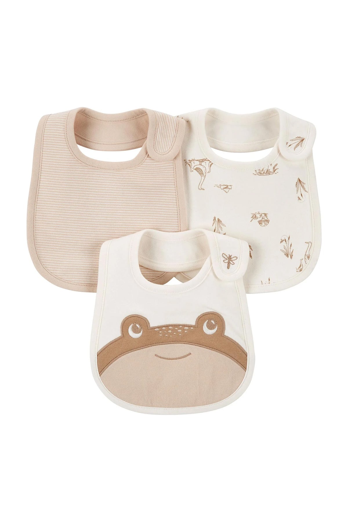 Layette Bebek 3'lü Önlük Set