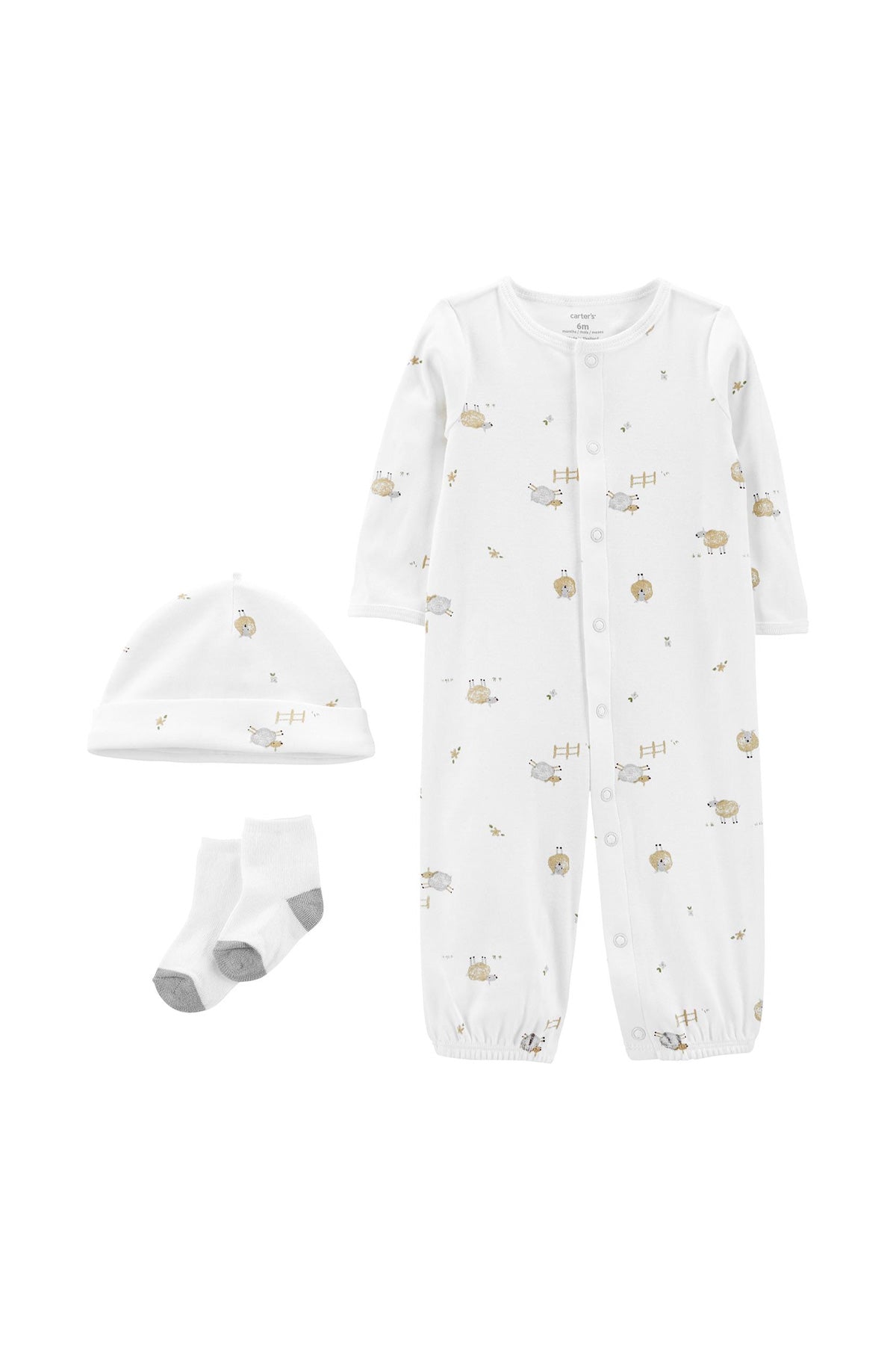 Layette Bebek 3'lü Tulum Set