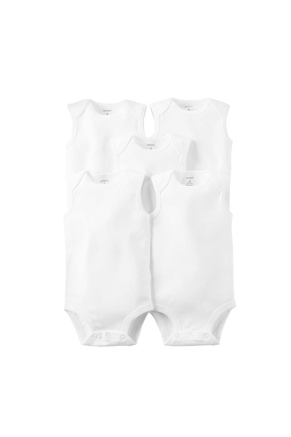 Layette Bebek 5'li Beyaz Body Set - SL