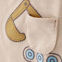 Carter's Layette Erkek Bebek 5’li Kısa Kollu Body Zıbın Seti