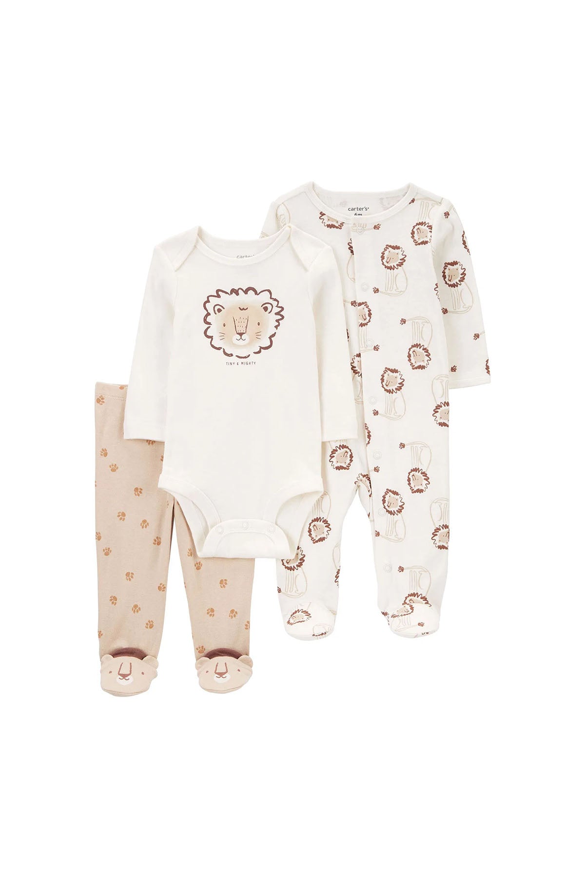 Layette Erkek Bebek Tulum Body Pantolon Set 3'lü Paket