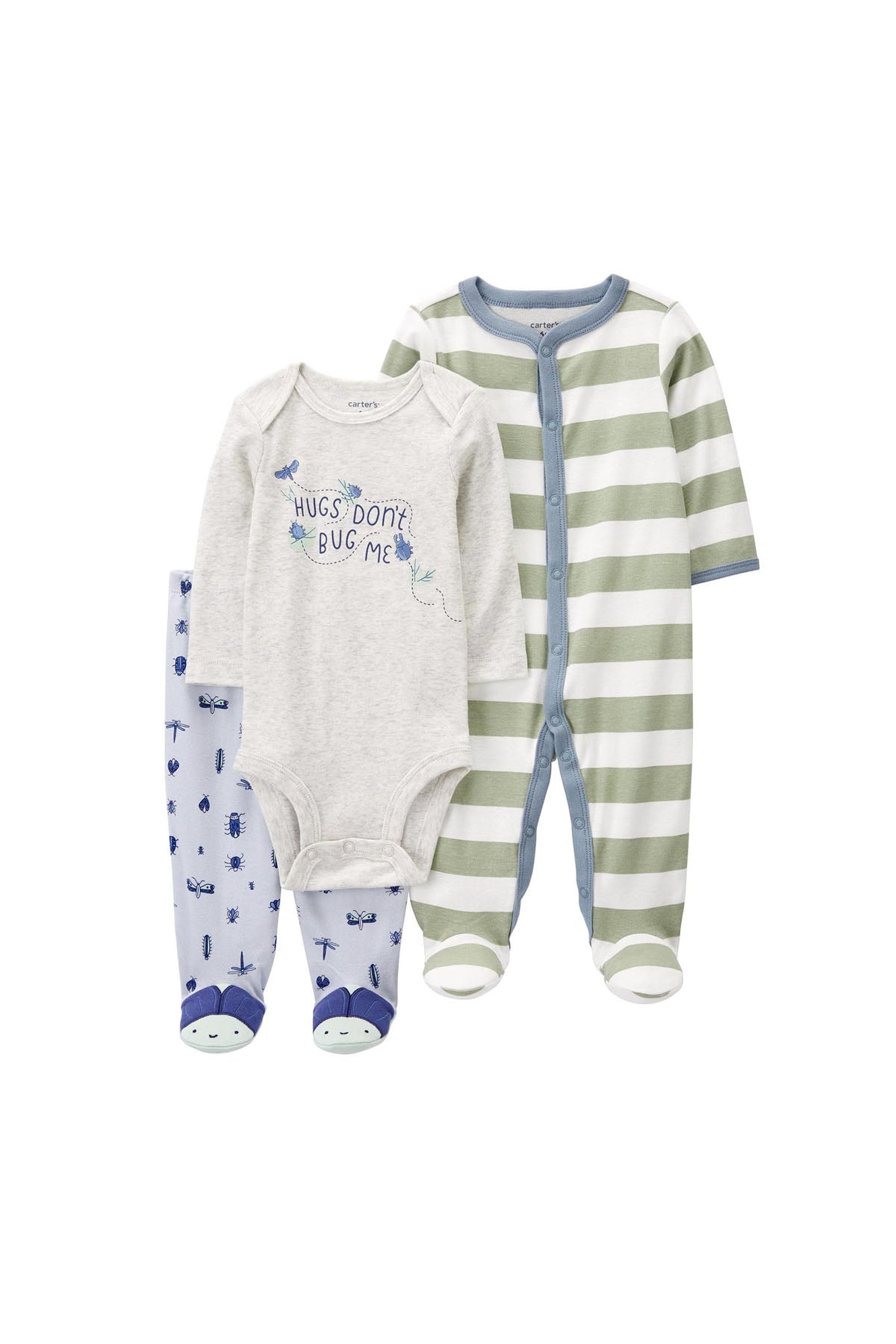 Layette Erkek Bebek Tulumlu Set