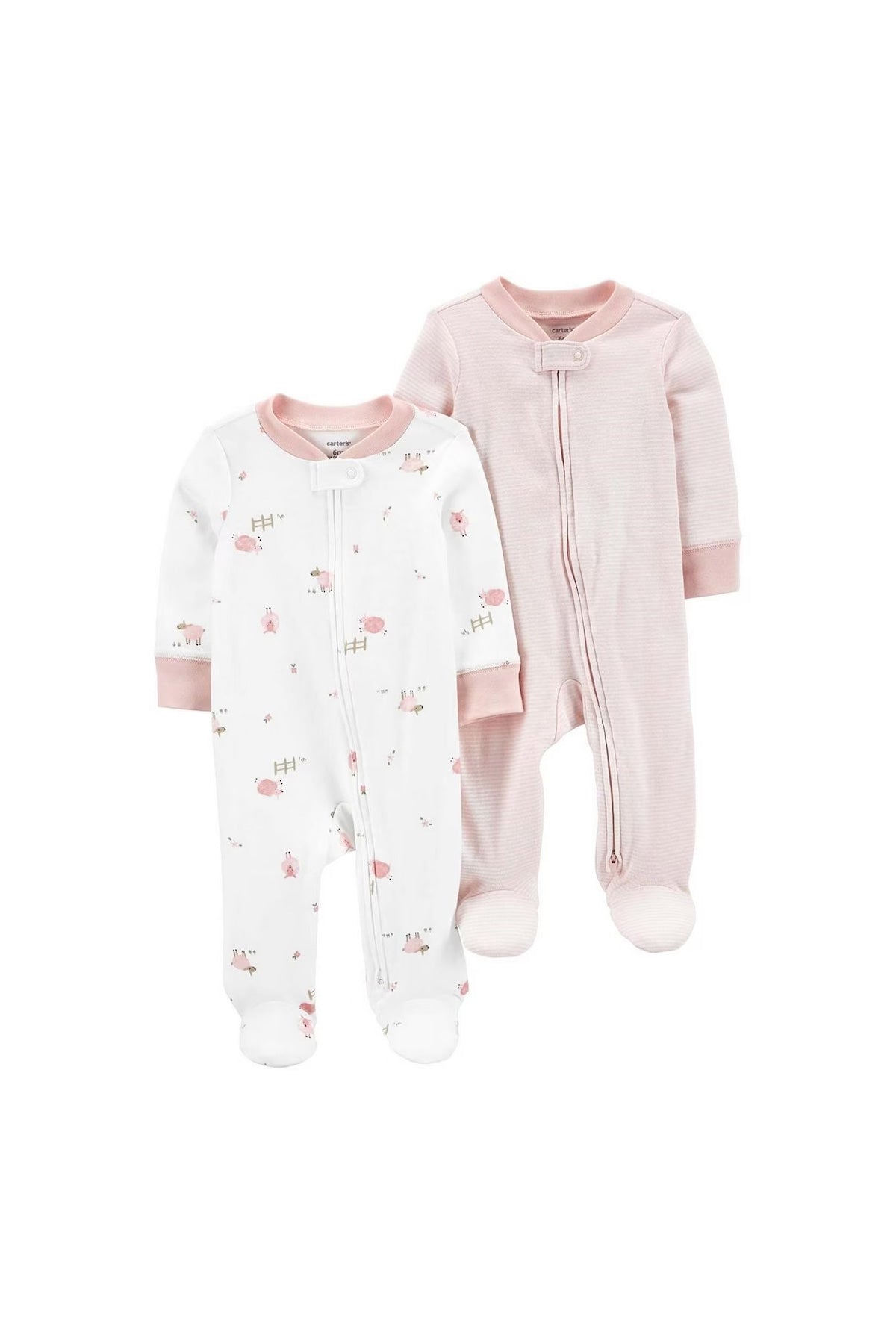 Layette Kız Bebek 2'li Tulum Set