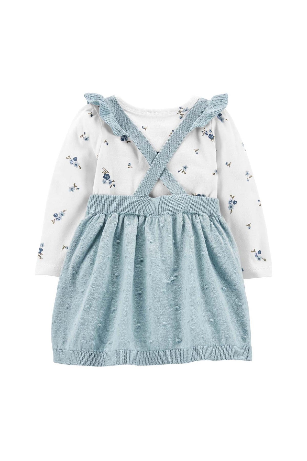 Layette Kız Bebek 2li Elbise Set