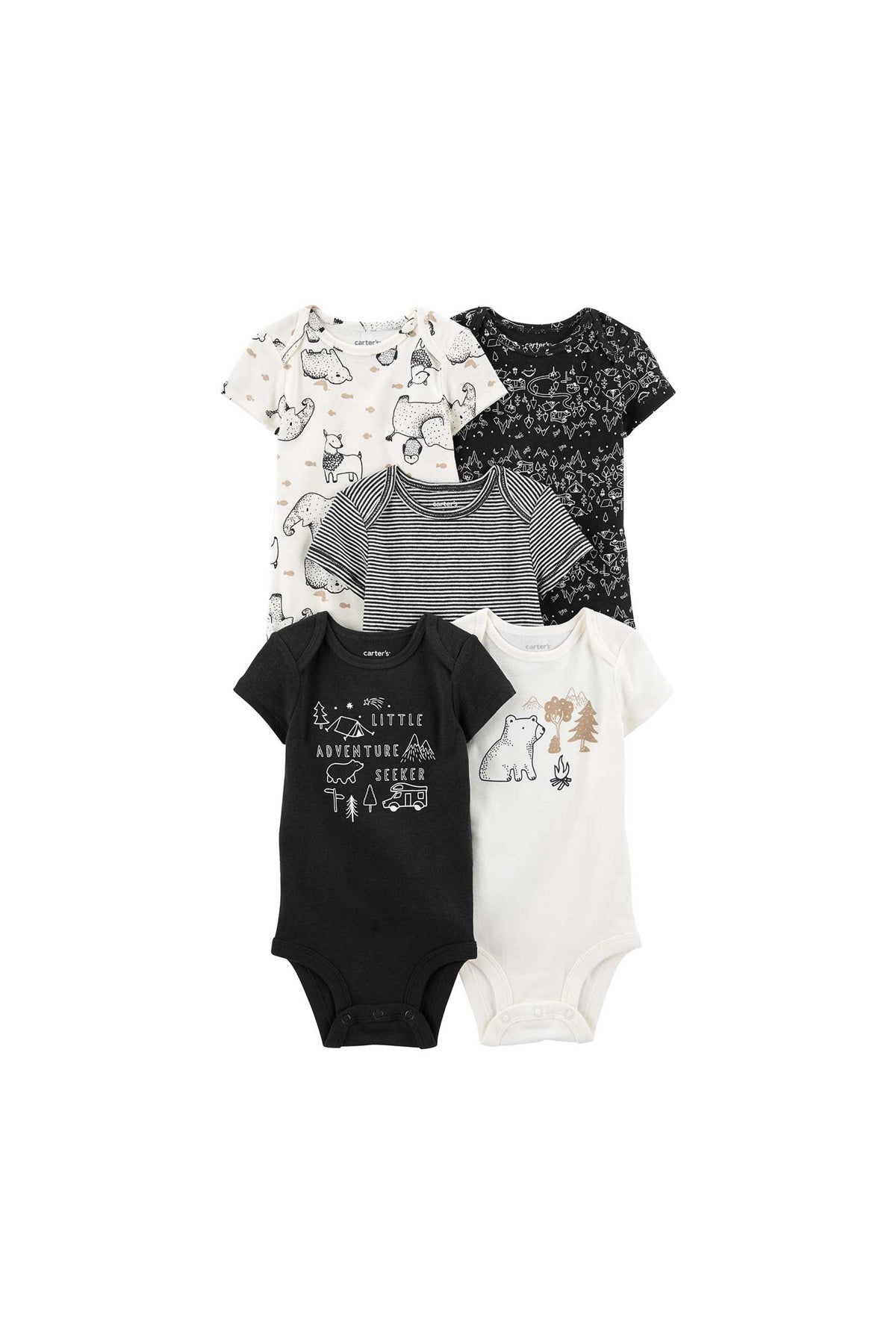 Layette Kız Bebek 5'li Body Set