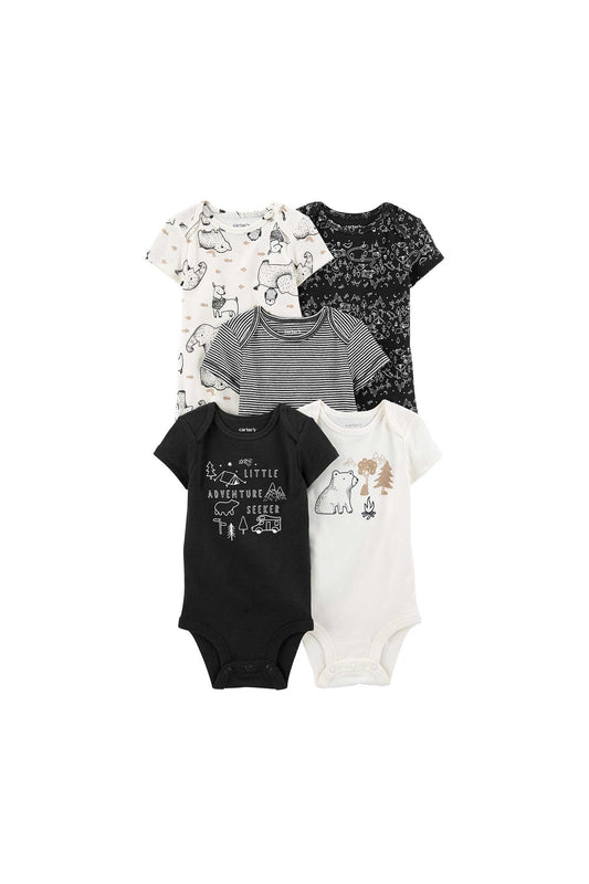 Carter's Layette Kız Bebek 5'li Body Set