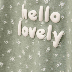 Carter's Layette Kız Bebek 5’li Kısa Kollu Body Zıbın Seti