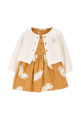 Carter's Layette Kız Bebek Elbise Set