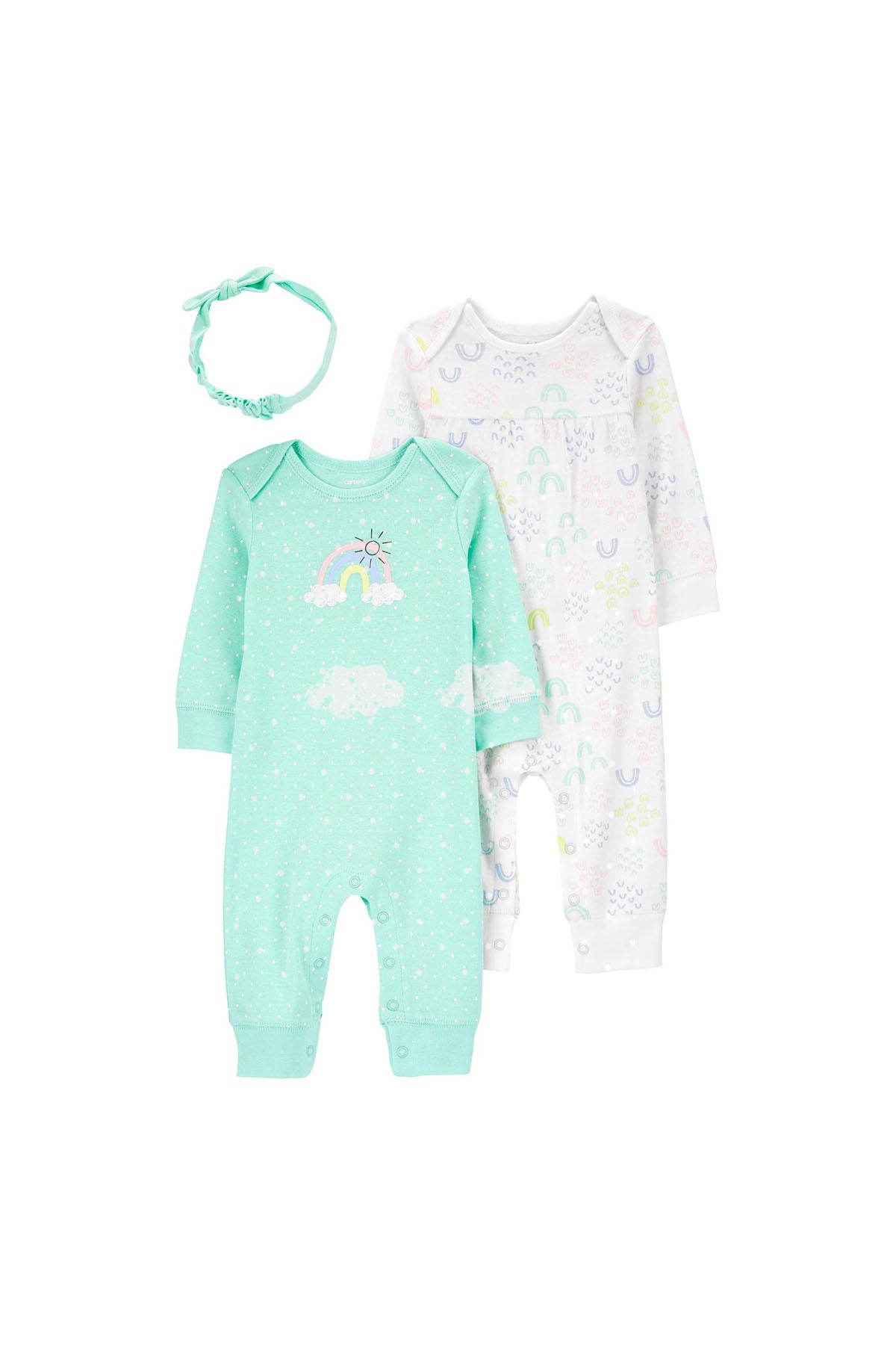 Layette Kız Bebek Tulumlu Set