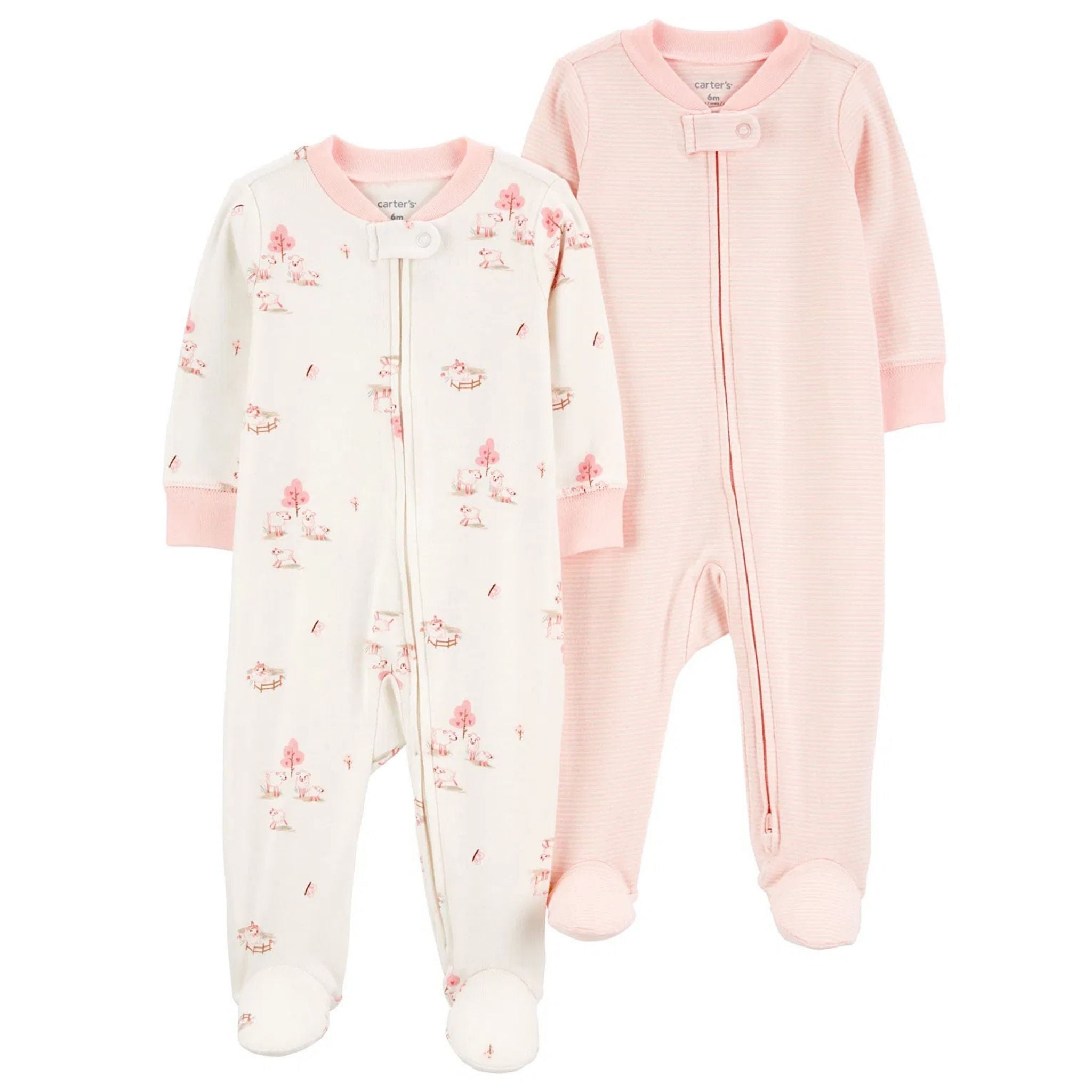 Carter's Layette Kız Bebek Uyku Tulumu 2 li Set