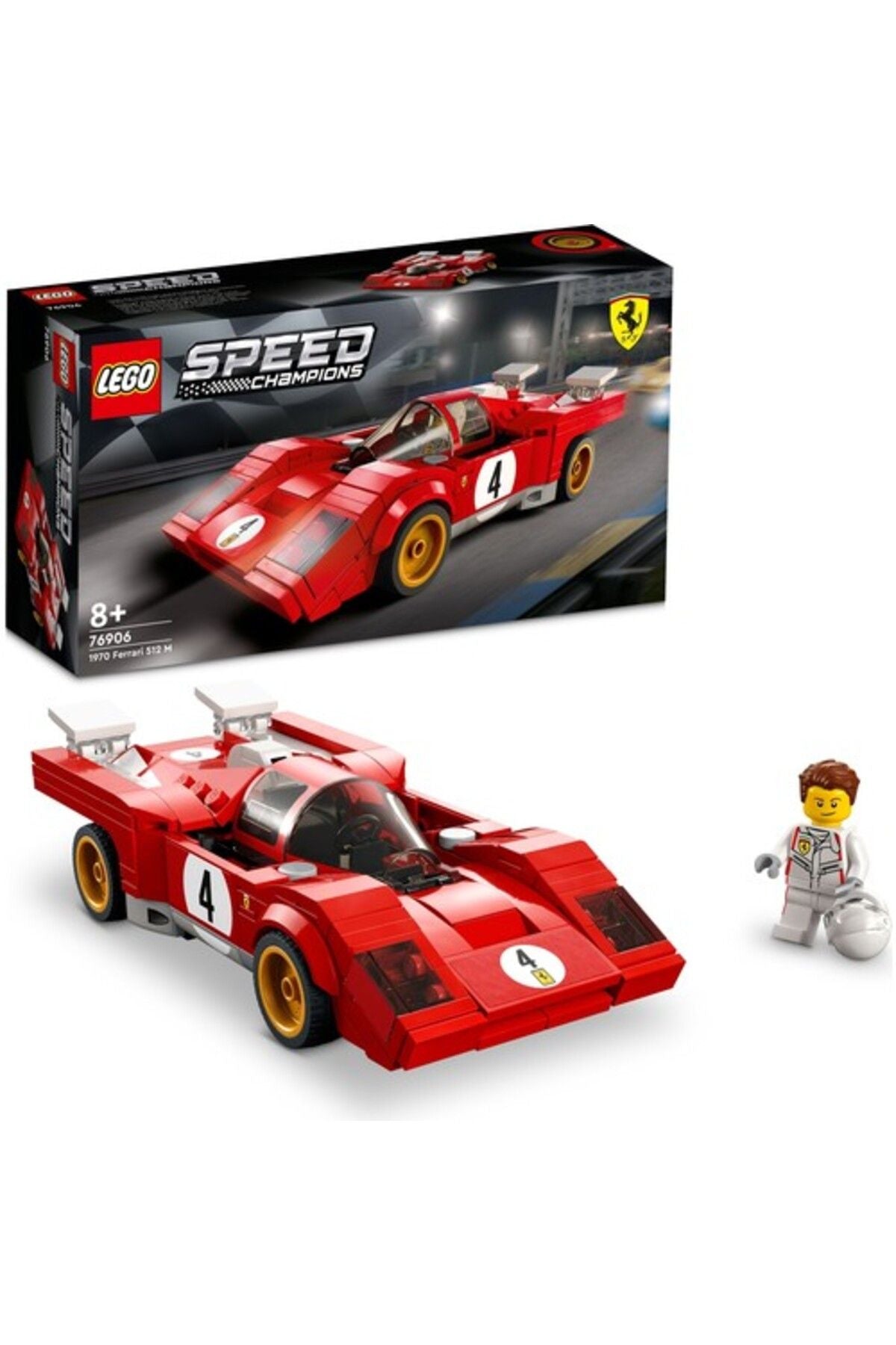 Lego Speed Champions 1970 Ferrari 512 M 76906