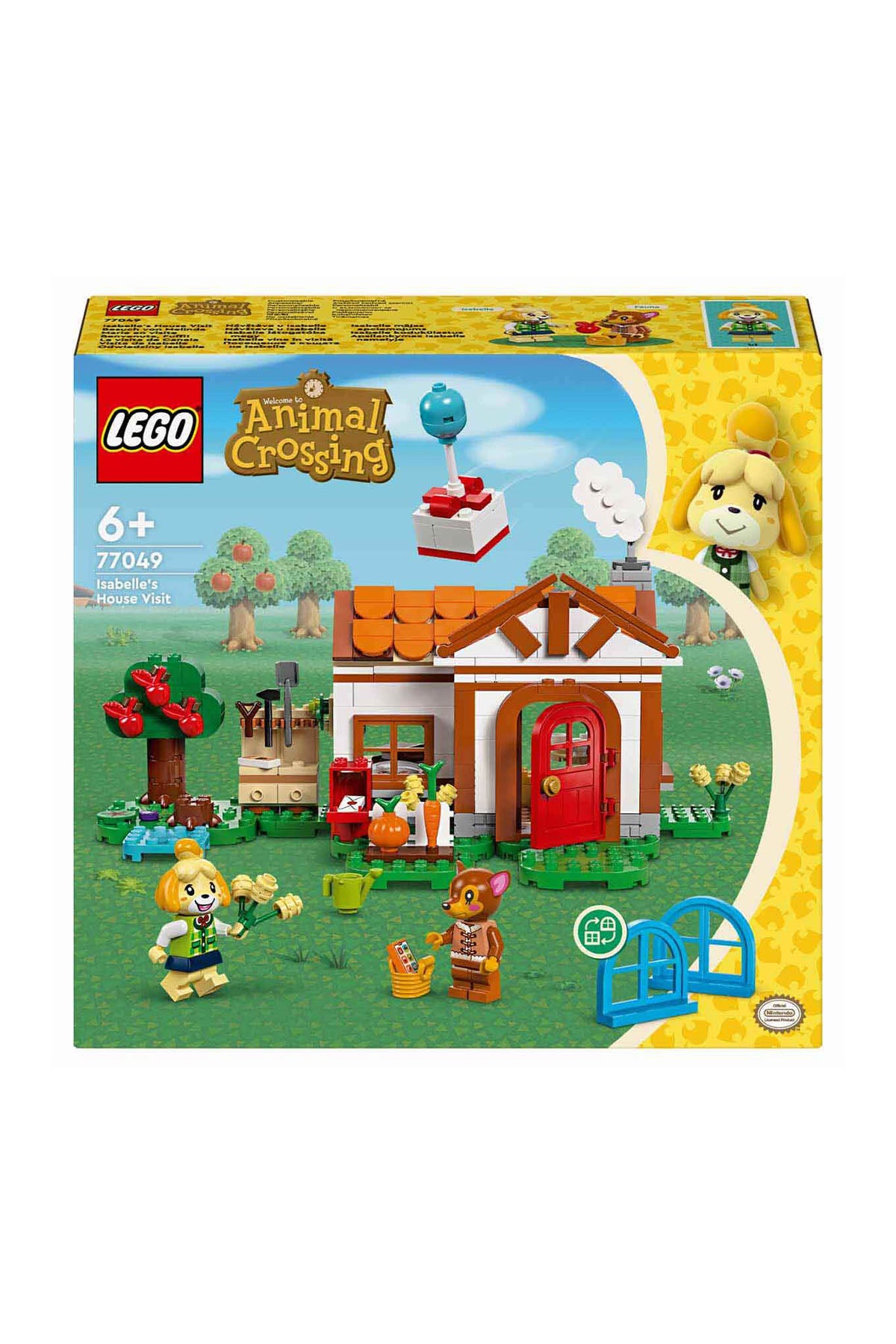 Lego Animal Crossing Isabelle Ev Ziyaretinde - 77049