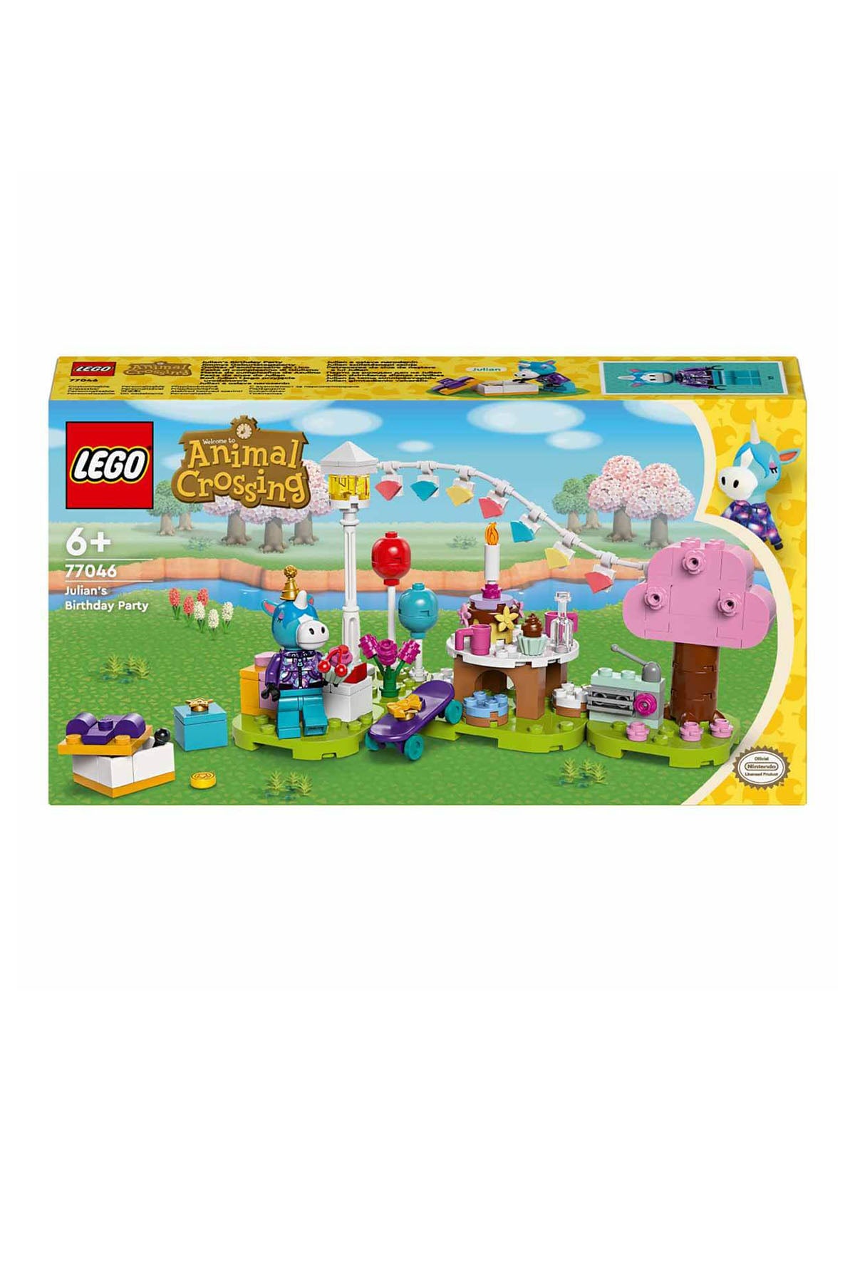 Lego Animal Crossing Julian Doğum Gününü Kutluyor - 77046