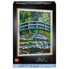 Lego Art Claude Monet Nilüfer Gölü Üzerinde Köprü 31220