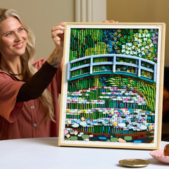 Lego Art Claude Monet Nilüfer Gölü Üzerinde Köprü 31220