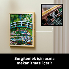 Lego Art Claude Monet Nilüfer Gölü Üzerinde Köprü 31220