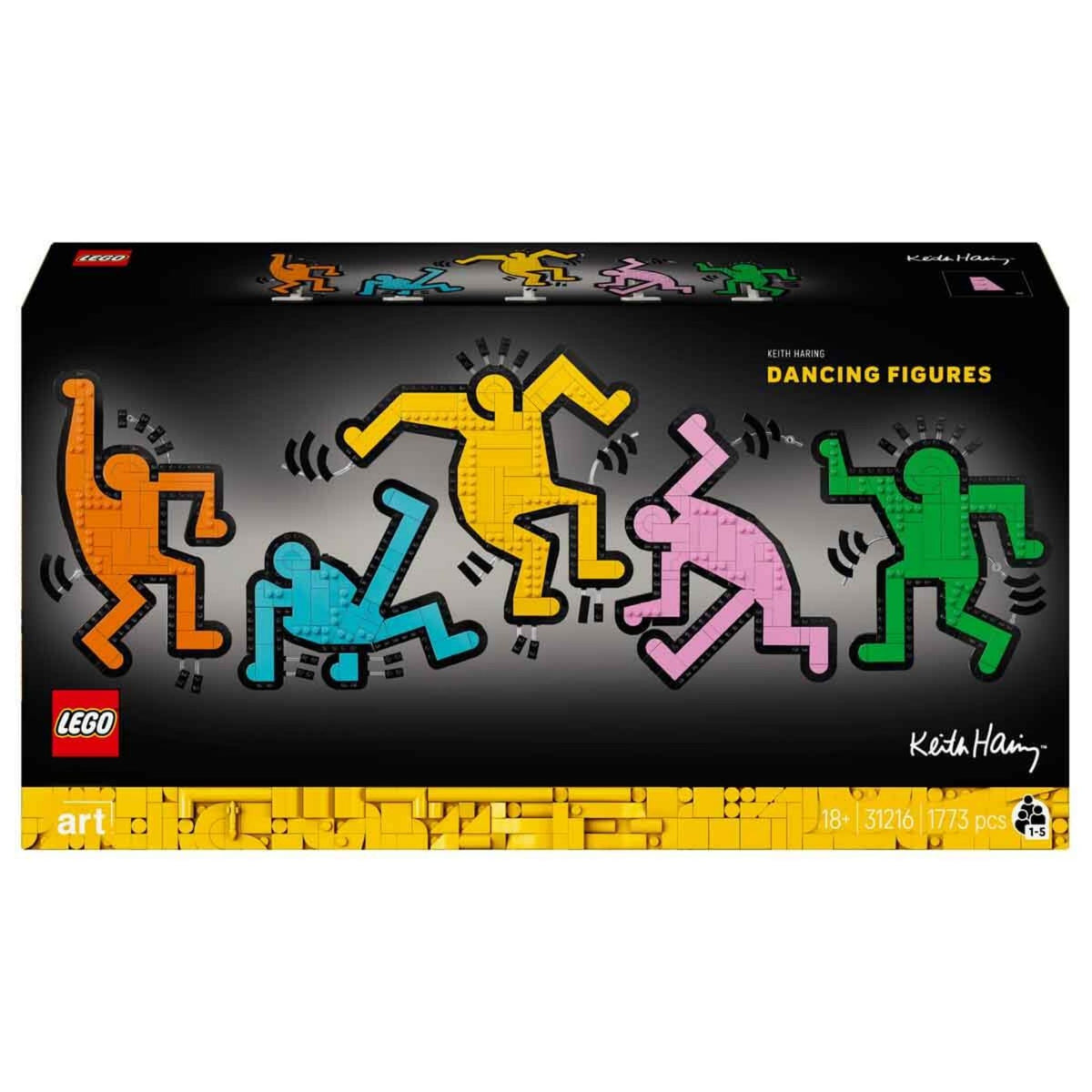 Lego Art Keith Haring Dans Eden Figürler 31216
