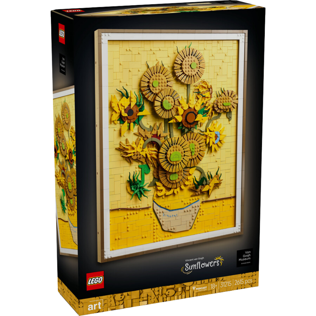 Lego Art Vincent Van Gogh Ayçiçekleri Tablo Yapım Seti 31215