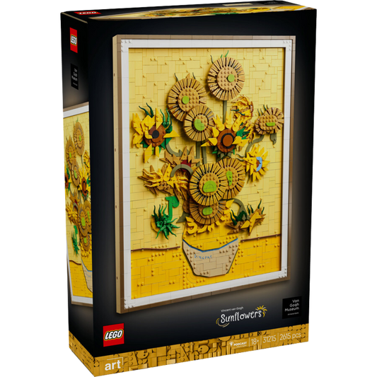 Lego Art Vincent Van Gogh Ayçiçekleri Tablo Yapım Seti 31215