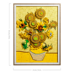 Lego Art Vincent Van Gogh Ayçiçekleri Tablo Yapım Seti 31215
