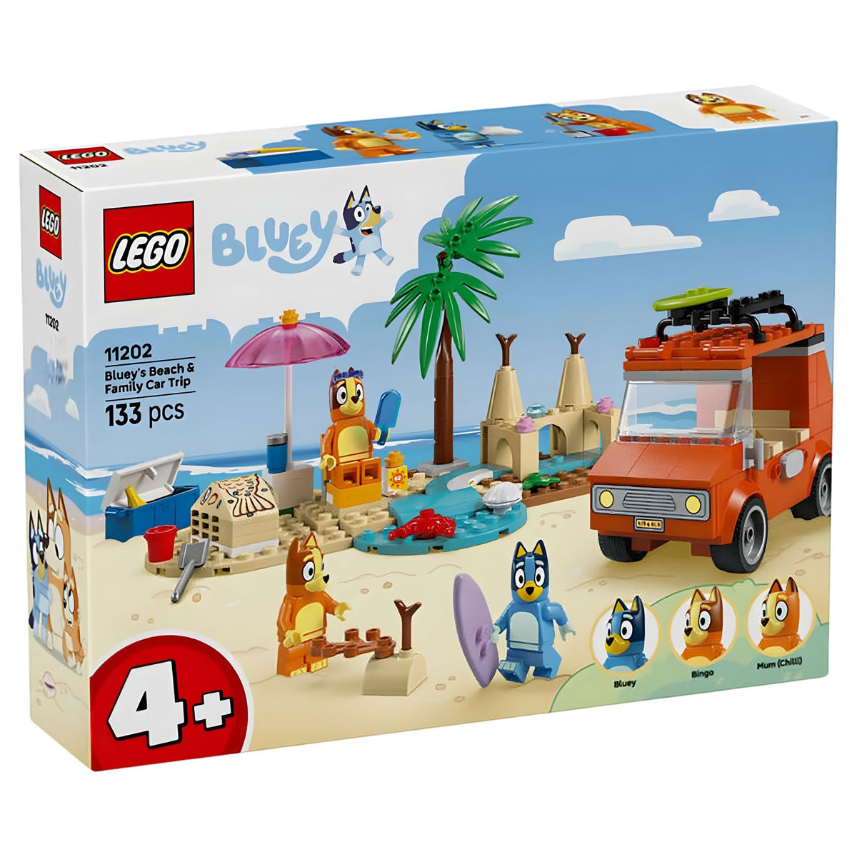 Lego Bluey'nin Ailece Plaj Gezisi 11202