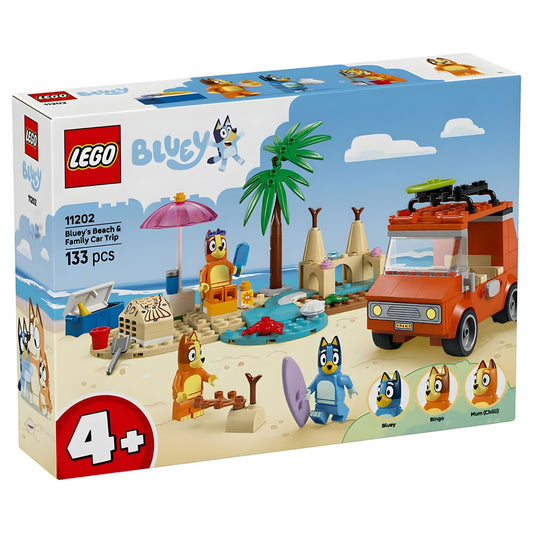 Lego Bluey'nin Ailece Plaj Gezisi 11202