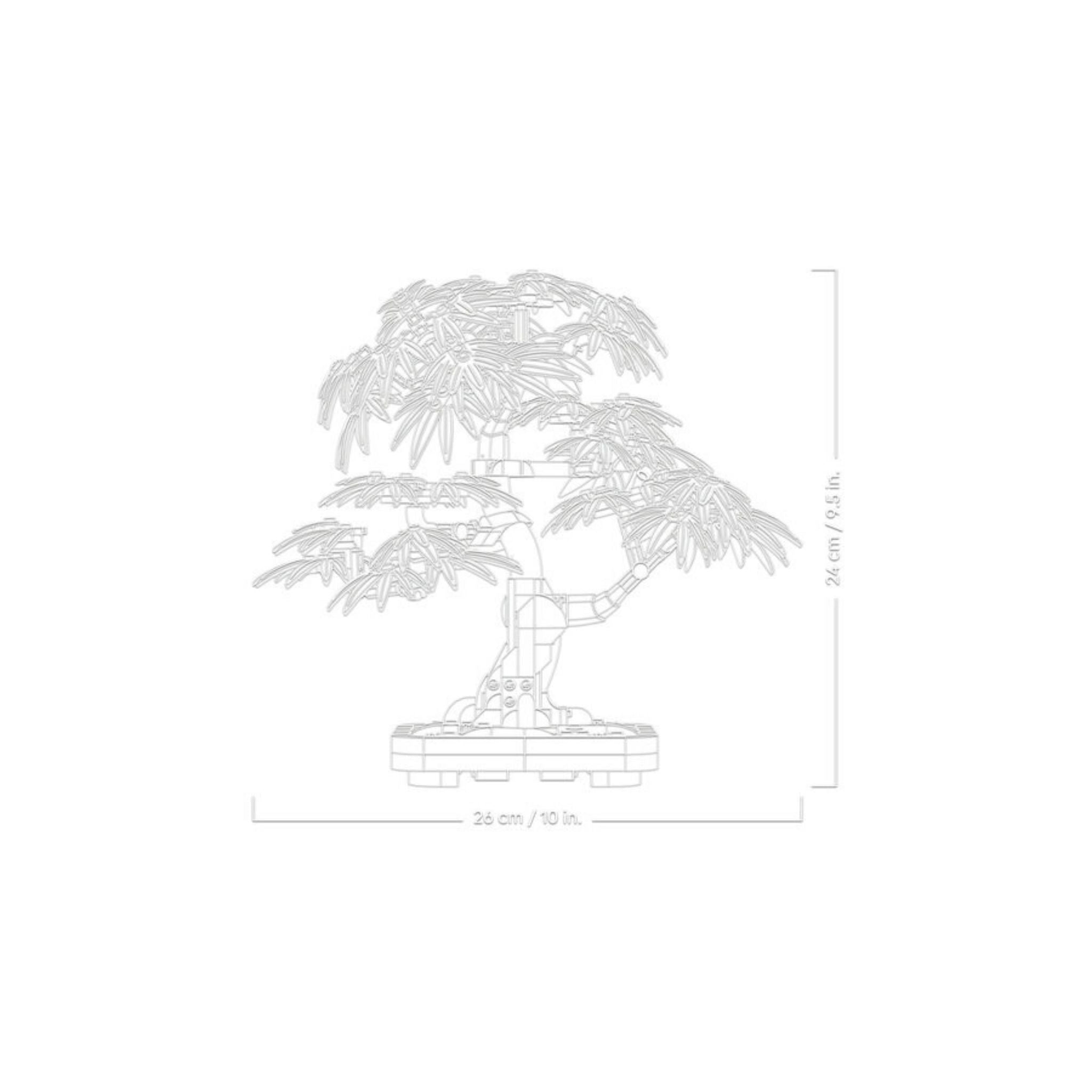 Lego Botanicals Japon Kırmızı Akçaağaç Bonsai Ağacı 10348